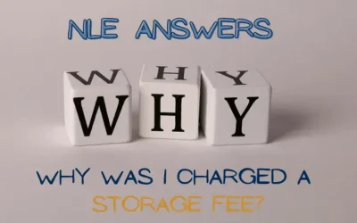 Why Was I Charged an LTL Storage Fee?